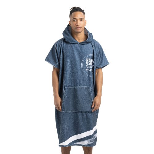 Unisex koupací pončo Homelevel, univerzální, modré, bavlna / polyester, 54936.04