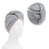 Homelevel Unisex turban do vlasů, univerzální, šedý, z organické bavlny, 54863.22.01