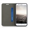 Pouzdro pro Huawei Ascend Y625, Textile, Grey, 37411.25