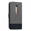 Kryt pro Motorola Moto X Style, Textile, Grey, 38313.22