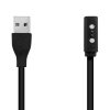 USB nabíjecí kabel pro Pebble 2SE/2+/Time, Kwmobile, černý, plastový, 38723.01