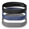 Sada 3 popruhů pro Fitbit Flex 2, kwmobile, silikon, vícebarevný, 39614.01