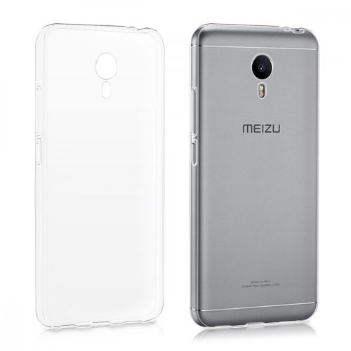 Pouzdro pro Meizu M3 Note, silikonové, průhledné, 39861.03