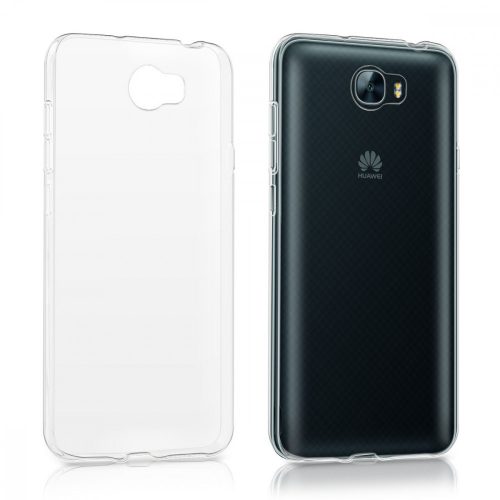 Pouzdro pro Huawei Y6II Compact, silikonové, průhledné, 39890.03