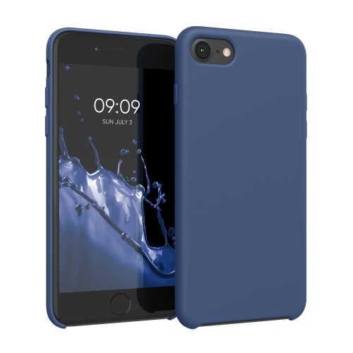 Pouzdro pro Apple iPhone 8 / iPhone 7 / iPhone SE 2, silikonové, modré, 40225.17