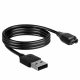 USB nabíjecí kabel pro Garmin Vivoactive 3 / Vivoactive 4 / Fenix 5 / Fenix 6, černý, 40937.01