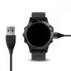 USB nabíjecí kabel pro Garmin Vivoactive 3 / Vivoactive 4 / Fenix 5 / Fenix 6, černý, 40937.01