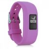 Sada 2 popruhů pro Garmin Vivofit jr. 2 / Vivofit jr., kwmobile, silikon, růžová / fialová, 41919.08