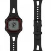 Řemínek pro Garmin Forerunner 10/Forerunner 15, Kwmobile, černý, silikon, 42264.01