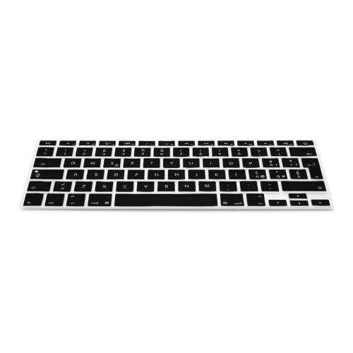 Kryt klávesnice pro Apple MacBook Air 13''/MacBook Pro Retina 13''-15'' (do poloviny roku 2016), Kwmobile, černý, silikon, 42375.01