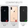 Pouzdro pro Apple iPhone X / iPhone XS, silikonové, zelené, 42495.71