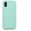 Pouzdro pro Apple iPhone X / iPhone XS, silikonové, zelené, 42495.71