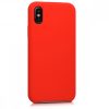 Pouzdro pro Apple iPhone X / iPhone XS, silikonové, červené, 42495.09