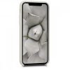 Pouzdro pro Apple iPhone X / iPhone XS, silikonové, béžové, 42495.11