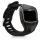 Řemínek pro Garmin Forerunner 910XT, Kwmobile, černý, silikon, 43055.01