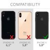 Pouzdro pro Apple iPhone X / iPhone XS, silikonové, černé, 42495.01