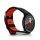 Řemínek pro Xiaomi Amazfit, silikonový, černo/červený, 43242.01