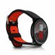 Řemínek pro Xiaomi Amazfit, silikonový, černo/červený, 43242.01