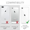 Sada 3 ks ochranných fólií pro Apple iPhone 8 / iPhone 7 Plus / iPhone SE 2, kwmobile, zadní, transparentní, 43325.5