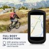 Ochranné pouzdro pro GPS Garmin Edge 1030/Edge 1030 Plus, Kwmobile, Black, Silicon, 43314.01