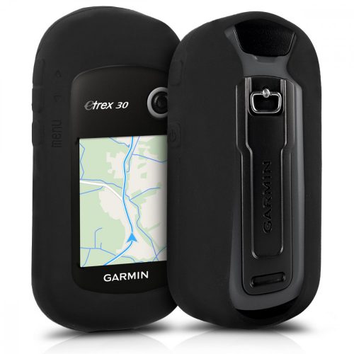 Ochranné pouzdro pro GPS Garmin eTrex 201x/eTrex 209x/eTrex 309x, Kwmobile, Black, Silikon, 43608.01