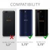 Pouzdro pro ZTE Nubia Z17S, silikonové, průhledné, 43626.03