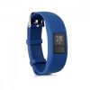 Sada 2 popruhů pro Garmin Vivofit 4, kwmobile, silikon, modrá / černá, 44228.01