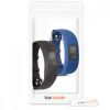 Sada 2 popruhů pro Garmin Vivofit 4, kwmobile, silikon, modrá / černá, 44228.01