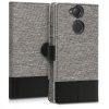 Pouzdro pro Sony Xperia XA2, Textile, Grey, 44295.22