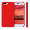 Pouzdro pro Apple iPhone 8 Plus / iPhone 7 Plus, silikonové, červené, 40842.09