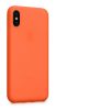 Pouzdro pro Apple iPhone X / iPhone XS, silikonové, oranžové, 43940.69