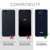 Pouzdro pro Asus Zenfone 5 Lite, textilní, šedé, 44629.01