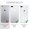 Pouzdro pro Apple iPhone 8 Plus / iPhone 7 Plus, silikonové, bílé, 39499,48