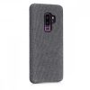 Pouzdro pro Samsung Galaxy S9 Plus, textilní, šedé, 44652.22