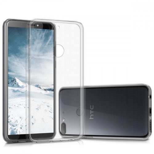 Kryt pro HTC Desire 12 Plus, silikonový, průhledný, 44791.03