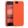 Pouzdro pro Apple iPhone 5 / iPhone 5s / iPhone SE, silikonové, oranžové, 42766.29