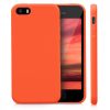 Pouzdro pro Apple iPhone 5 / iPhone 5s / iPhone SE, silikonové, oranžové, 42766.29