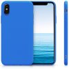 Pouzdro pro Apple iPhone X / iPhone XS, silikonové, modré, 43940.104