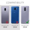 Pouzdro pro Samsung Galaxy A6 Plus, silikonové, bílé, 45261.01