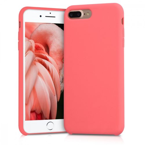 Pouzdro pro Apple iPhone 8 Plus / iPhone 7 Plus, silikonové, růžové, 40842.103