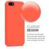 Pouzdro pro Apple iPhone 5 / iPhone 5s / iPhone SE, silikonové, oranžové, 42766.69