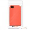 Pouzdro pro Apple iPhone 5 / iPhone 5s / iPhone SE, silikonové, oranžové, 42766.69