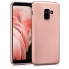 Pouzdro pro Samsung Galaxy A8 (2018), silikon, růžové zlato, 45634.31