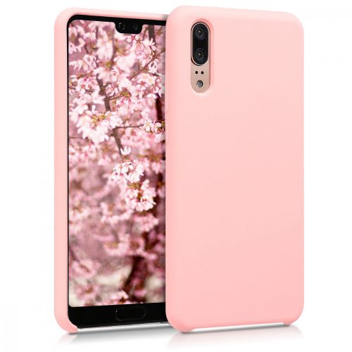 Pouzdro pro Huawei P20, Silicon, Rose Gold, 45689.89