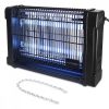 UV lampa na hmyz 4000V, 80 m2, Kwmobile, Černá, Plast, 46029.01