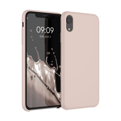 Pouzdro pro Apple iPhone XR, silikonové, růžové, 45910.10