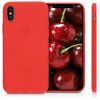 Pouzdro pro Apple iPhone X / iPhone XS, silikonové, červené, 43940.111