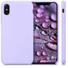 Pouzdro pro Apple iPhone X / iPhone XS, silikonové, fialové, 42495.108