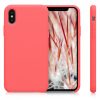 Pouzdro pro Apple iPhone X / iPhone XS, silikonové, růžové, 46313.103