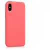 Pouzdro pro Apple iPhone X / iPhone XS, silikonové, růžové, 46313.103